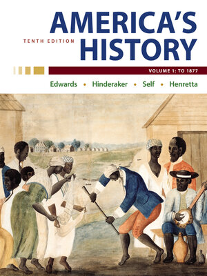 cover image of America's History, Volume 1